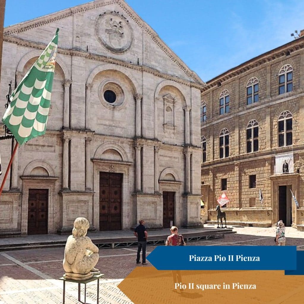 Piazza Pio II Pienza