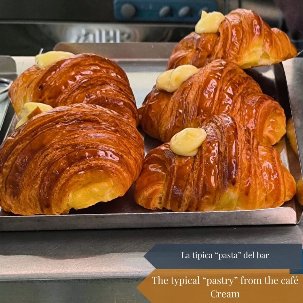 The typical “pastry” from the café