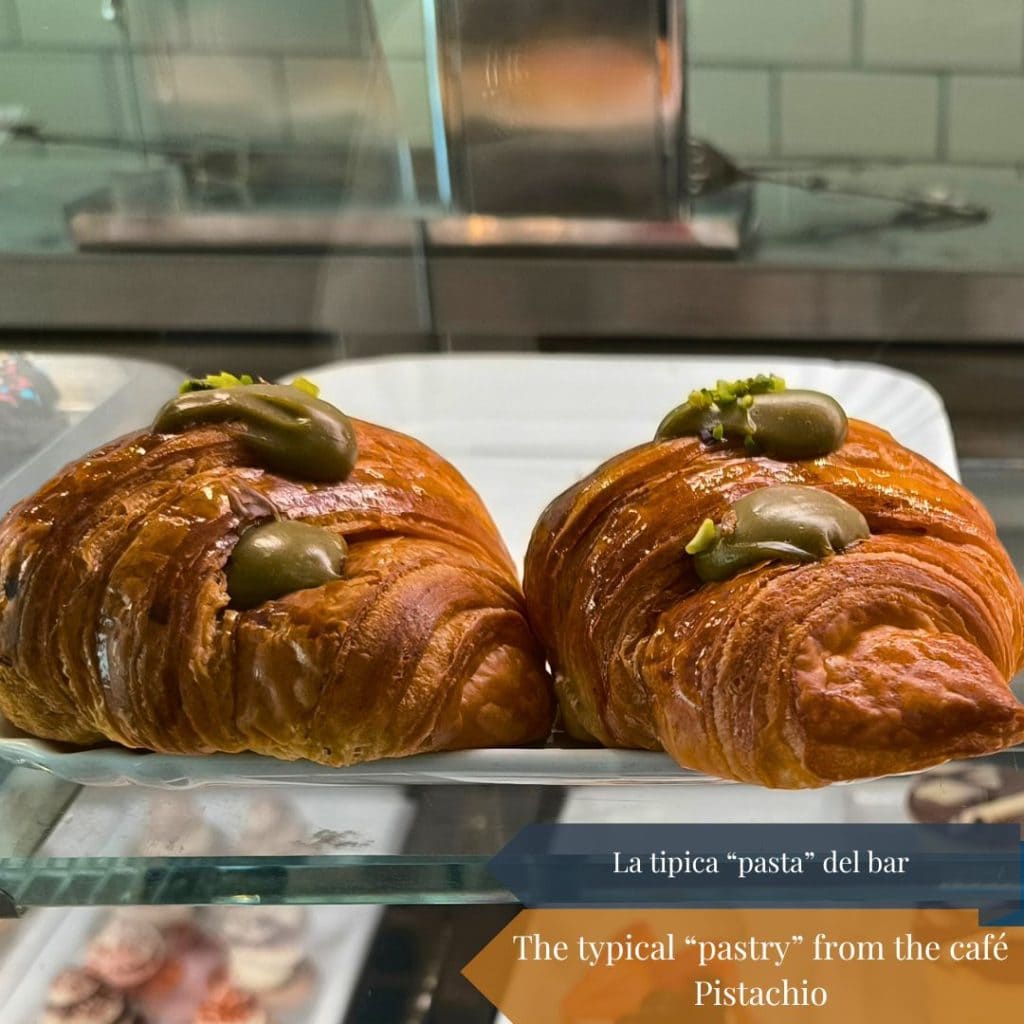 The typical “pastry” from the café