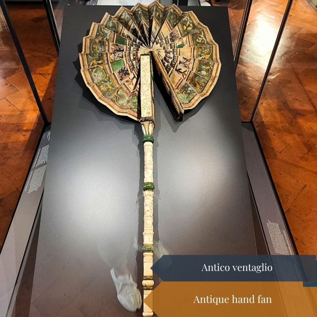 Antique hand fan
