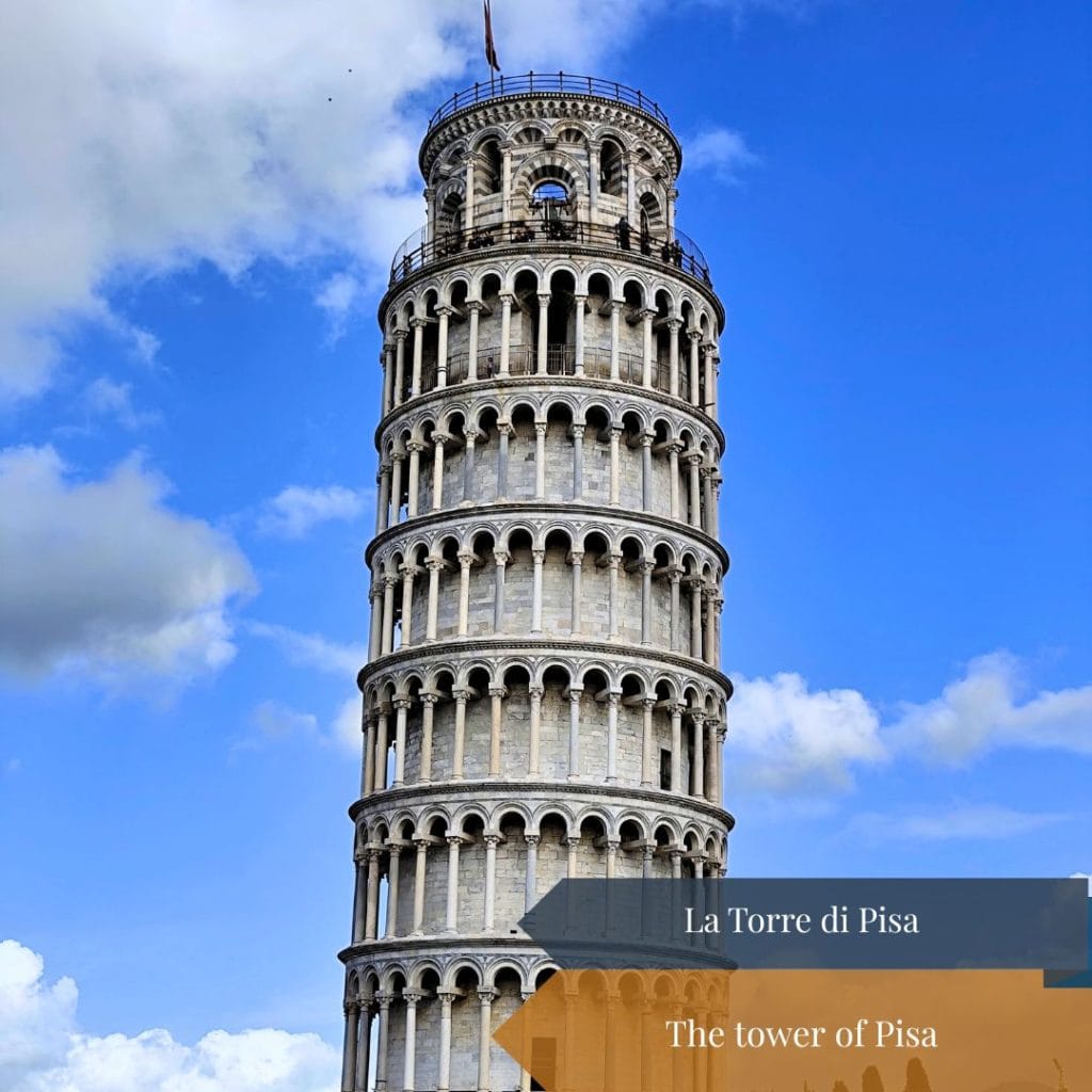 Leaning tower of Pisa