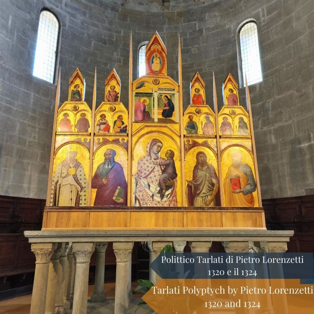 Tarlati Polyptych by Pietro Lorenzetti 1320 and 1324
