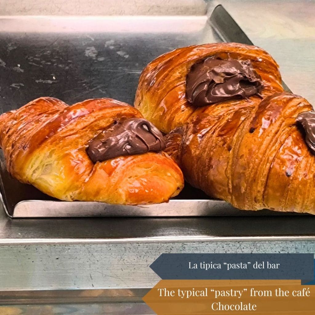 The typical “pastry” from the café