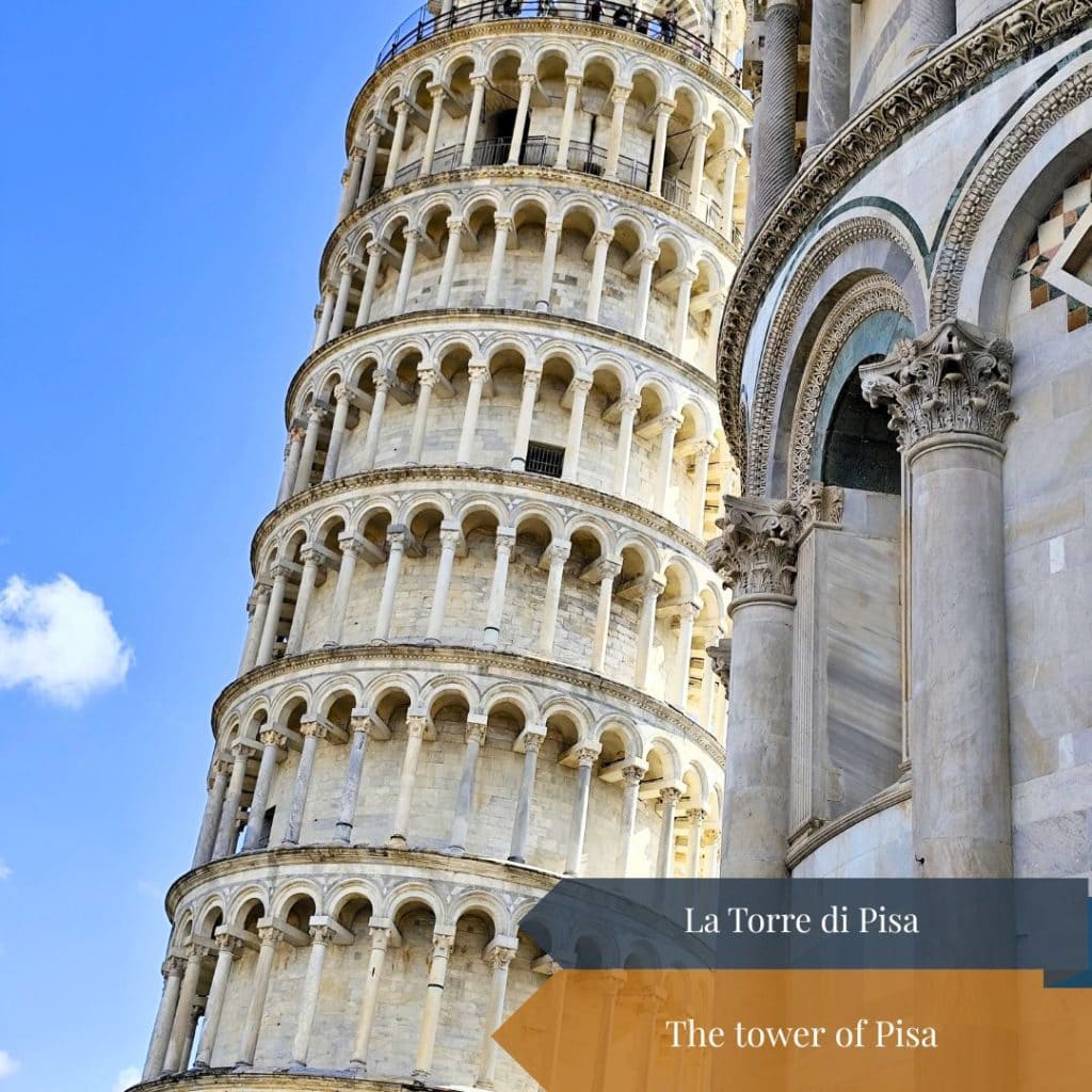 Leaning tower of Pisa