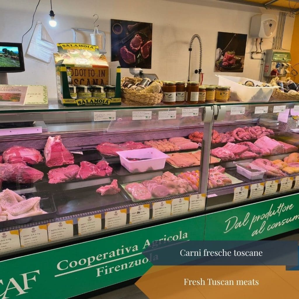 Fresh Tuscan meats