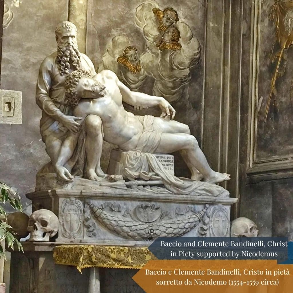 Cristo in pietà sorretto da Nicodemo, Baccio e Clemente Bandinelli