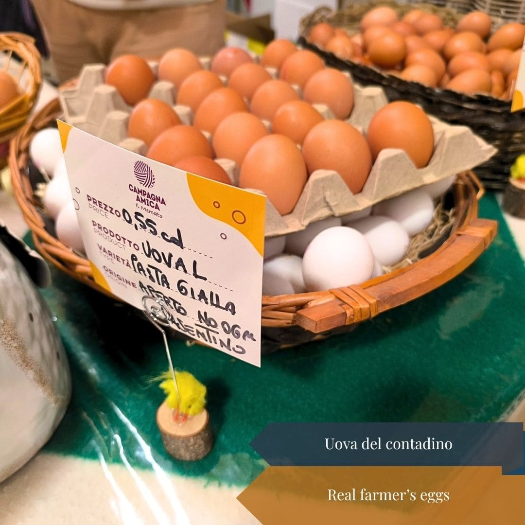 Real farmer’s eggs