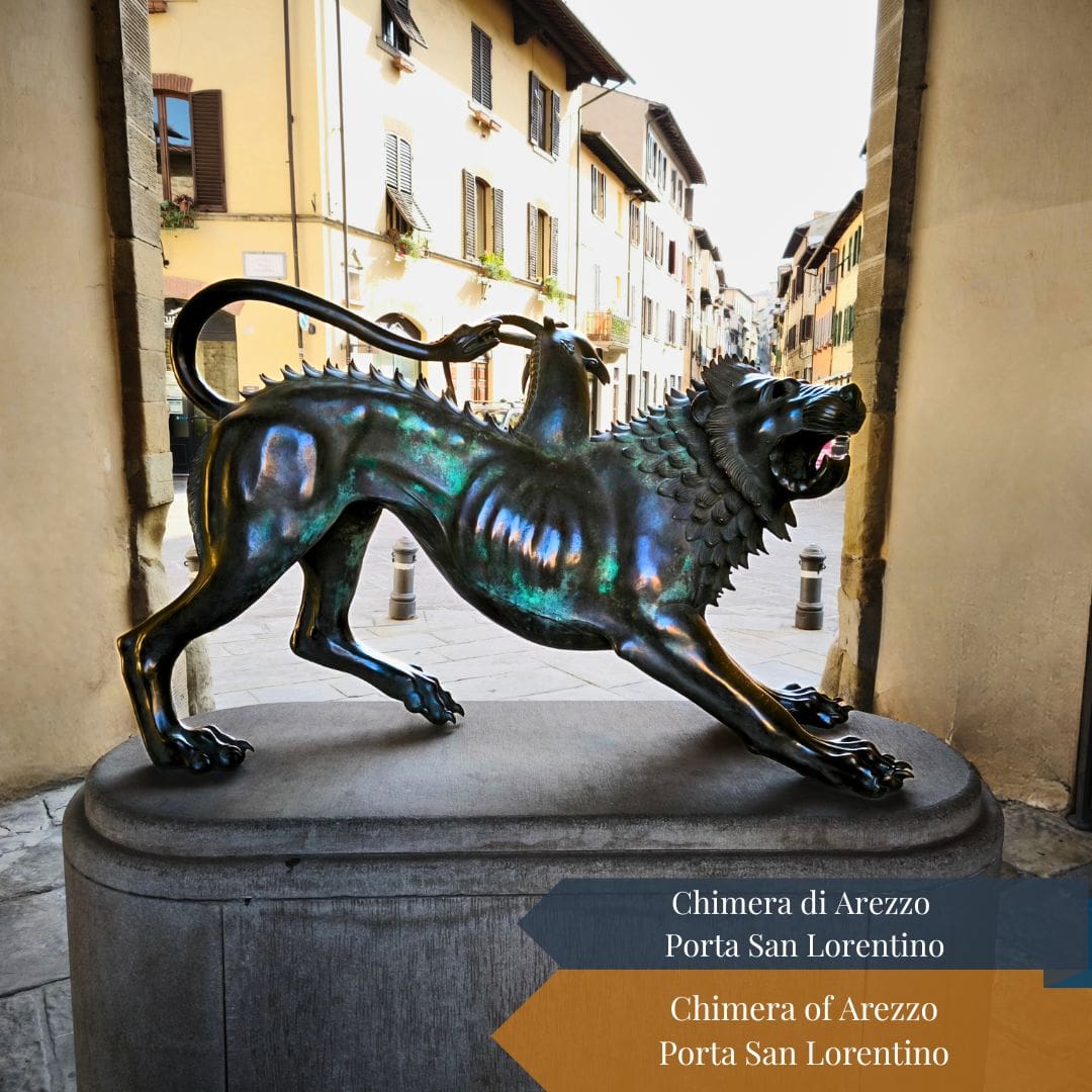 Chimera di Arezzo Porta San Lorentino