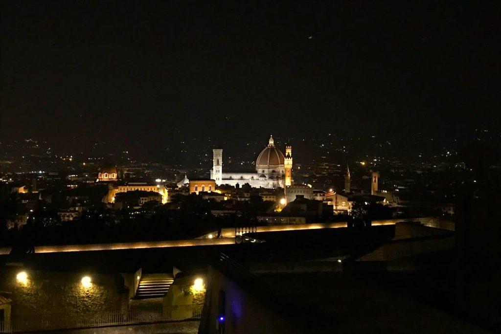 Florence at night