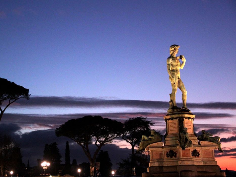 Sunset at Piazzale Michelangelo