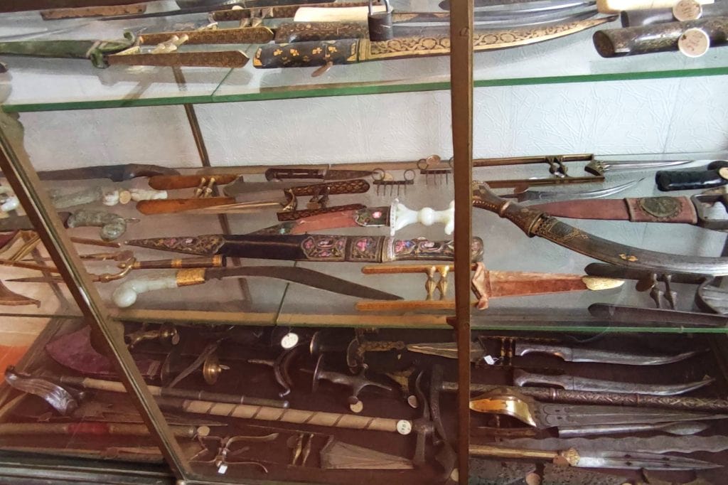 Scimitars and other weapons