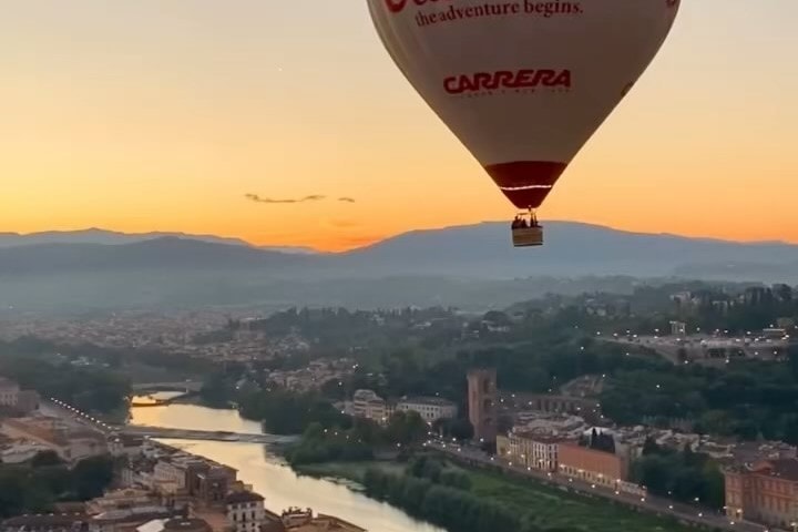 Sunrise over Florence