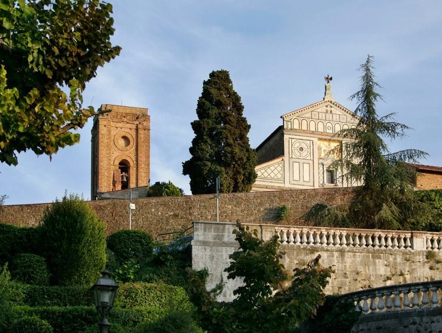 San Miniato al monte right before sunset