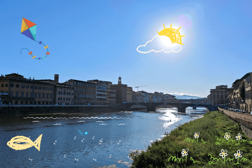 Florence seen through the eyes of a kid