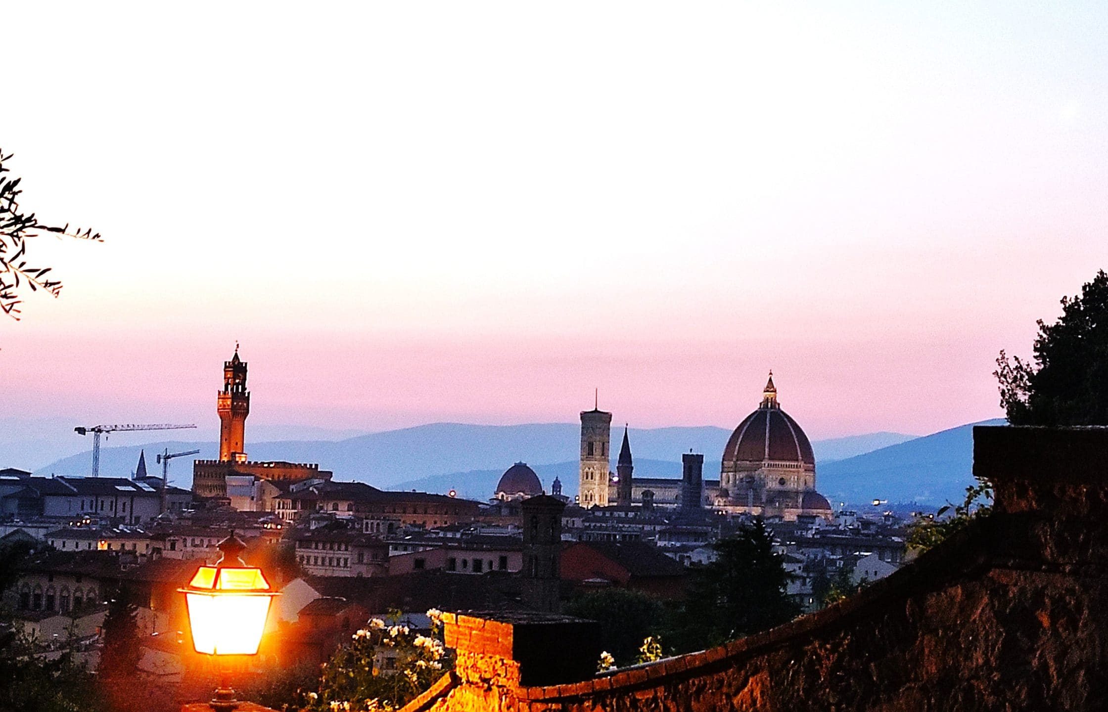 Sunset at Forte Belvedere