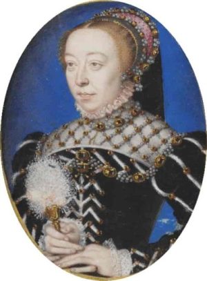 This is a portrait of Caterina De Medici